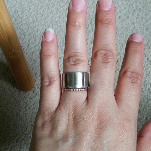 Jewelry - Wide Silver Ring